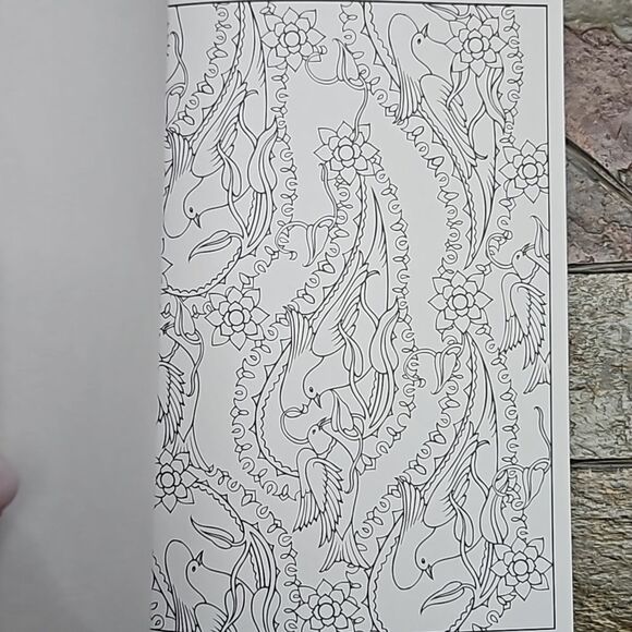 Paisley adult coloring book like new - Picture 4 of 5